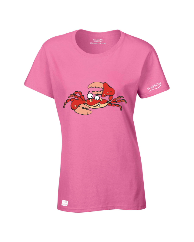 crab-azalea-pink-tshirt-wasson Crab