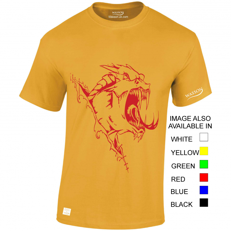 Devil ripping through Tshirt