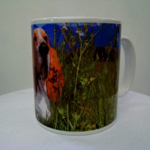 Personalised Ceramic Mug Ultra White 10oz bespoke